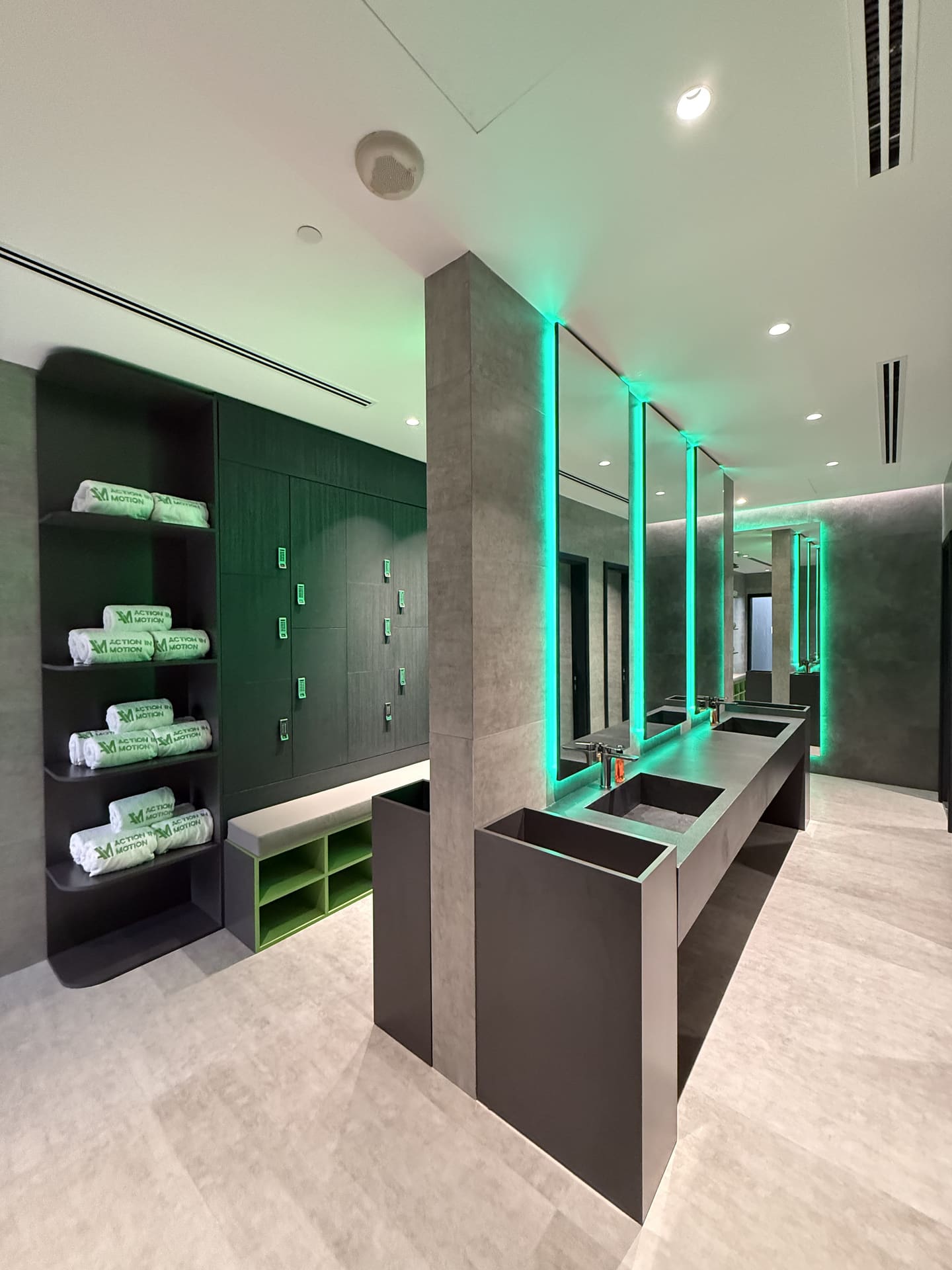 Action in Motion Gym - interior fit-out by Divano